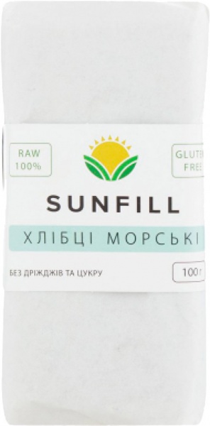 Хлібці Sunfill морські 100 г 