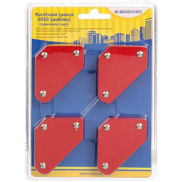 Держатель магнитный 4 шт. E.NEXT 6010