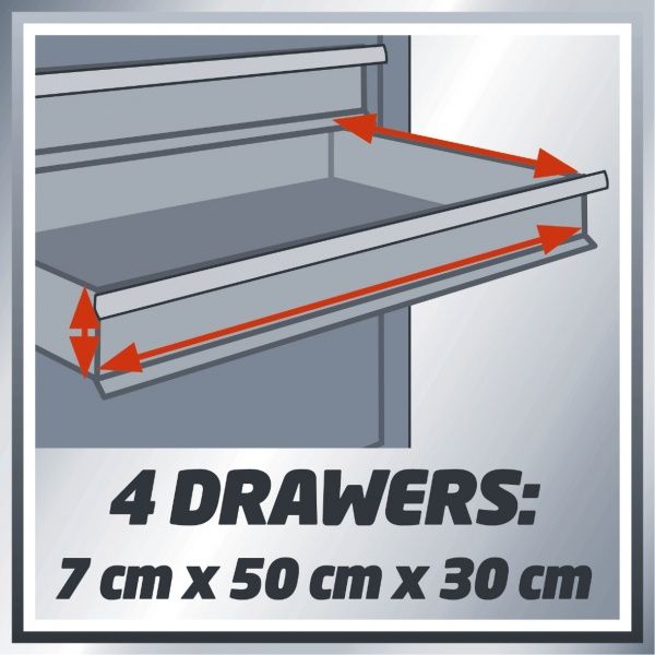 Візок для інструментів Einhell TC-TW 100 4510170 