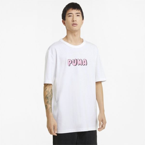 Футболка Puma Downtown Graphic Tee 53089902 L білий
