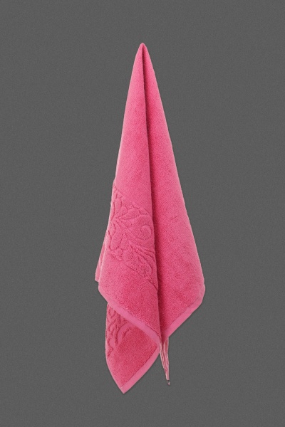 Набор полотенец махровых Цветочная вуаль 2 шт розовый BILTEX 