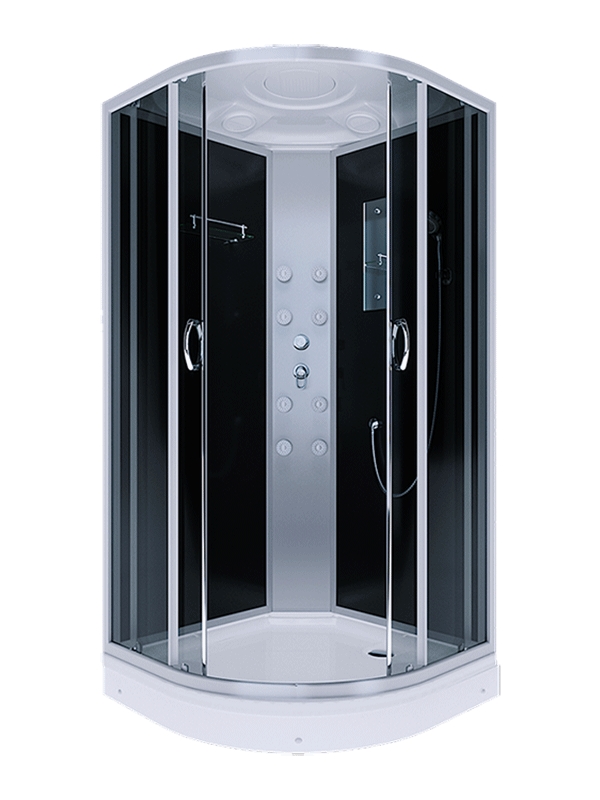 Душовий бокс ScandiSPA розсувний NARVIK 900х900х2150 мм 3509PF-C4