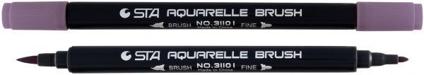 Маркер акварельный STA 3110 I 2-3 мм STA3110I-71 серо-голубой 