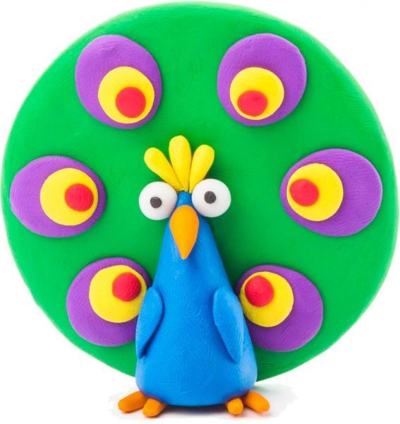 Пластилин восковой 7 цветов (д) YES