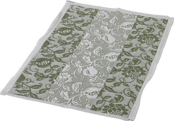 Рушник гранаде 49x70 см Білоруський льон темно-зелений 