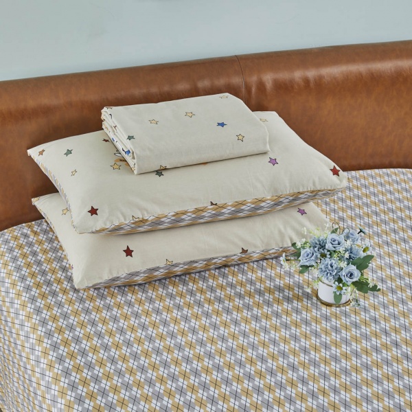 Комплект постільної білизни Doggy 2 сіро-бежевий La Nuit 