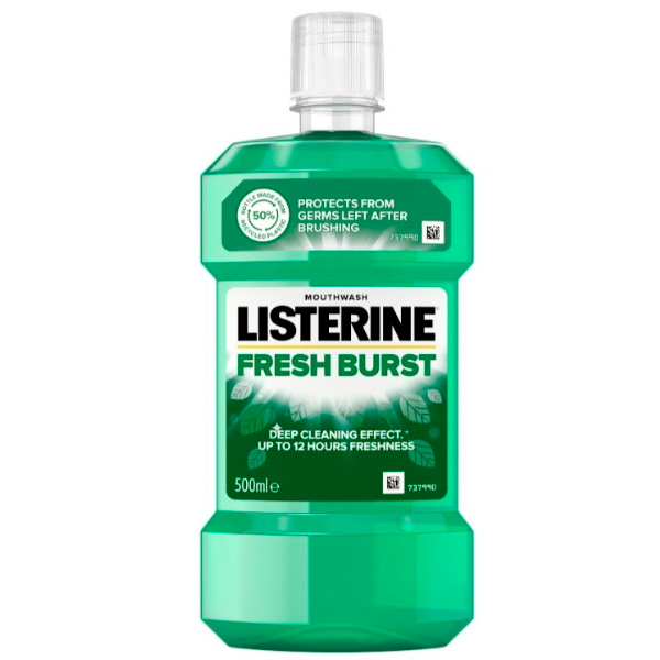 Ополаскиватель для полости рта Listerine Всплеск свежести 500 мл