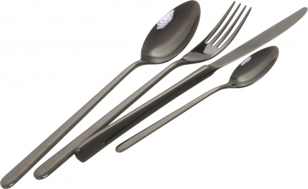 Набір столових приборів VENICE GUN METAL 30 предметів CP30VC/GM Eme