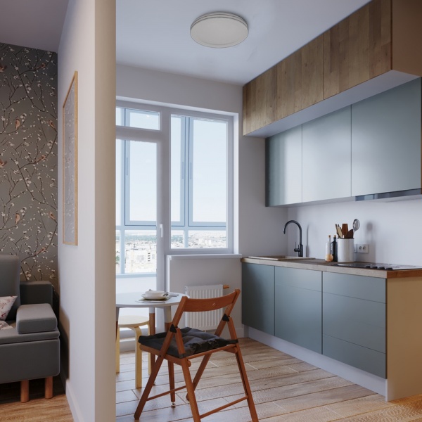 Світильник світлодіодний Luna 12 Вт білий LU-AL599 12W 5000K 