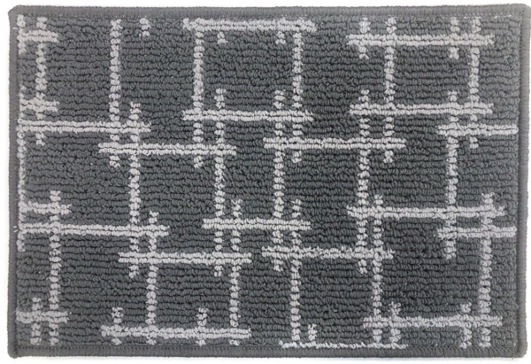 Килимок Dariana MINI 1 40x60 см сірий