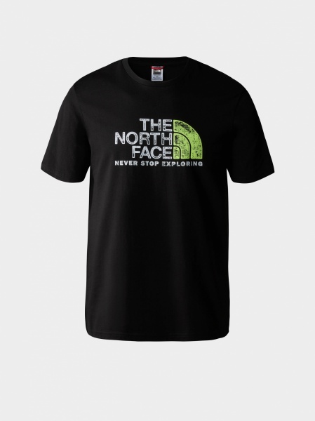 Футболка THE NORTH FACE M S/S RUST 2 TEE NF0A4M68H211 р.2XL чорний