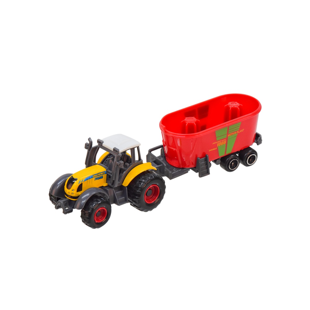 Автомобиль Автопром 1:50 трактор метал 7804