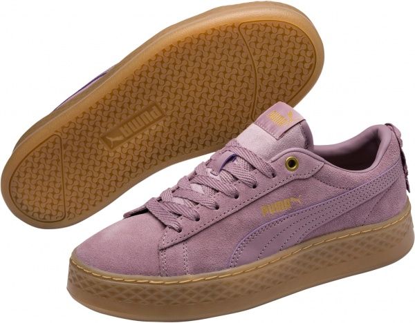 Кроссовки Puma Smash Platform Frill 36692805 р.4 розовый