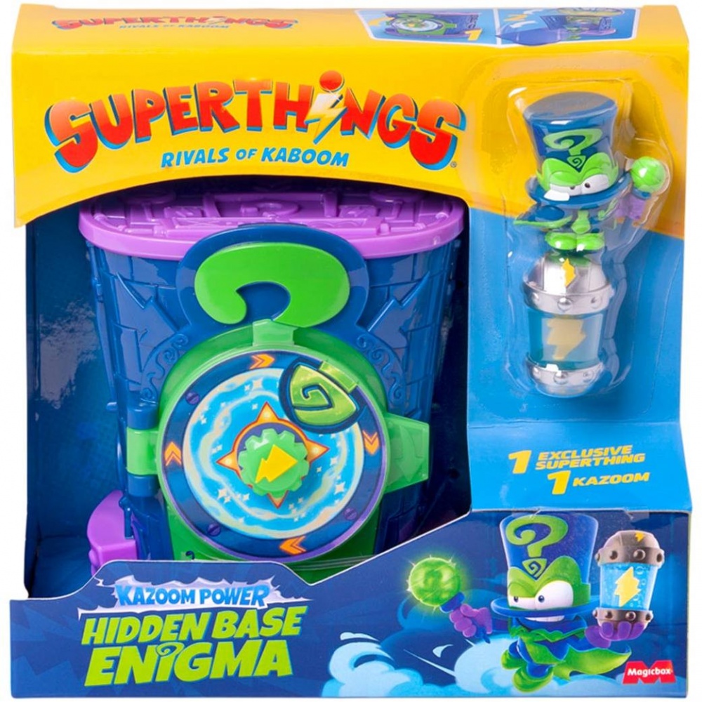 Игровой набор SuperThings SuperThings Kazoom Power Скрытая база Энигма PSTSP112IN230