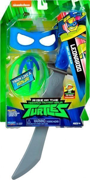 Игрушечное оружие TMNT «Эволюция Черепашек-Ниндзя» W2 - СНАРЯЖЕНИЕ Леонардо 82055