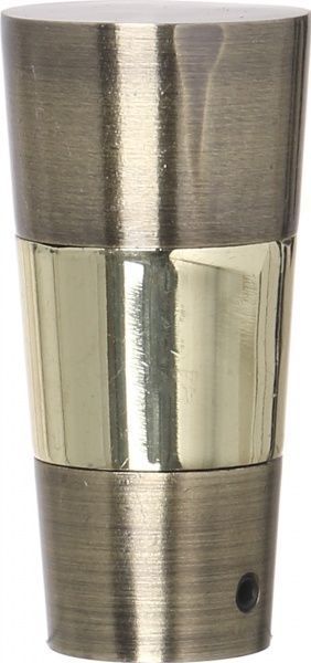 Наконечник Gardinia Ally Конус набірний d16 мм антична латунь 2 шт. 