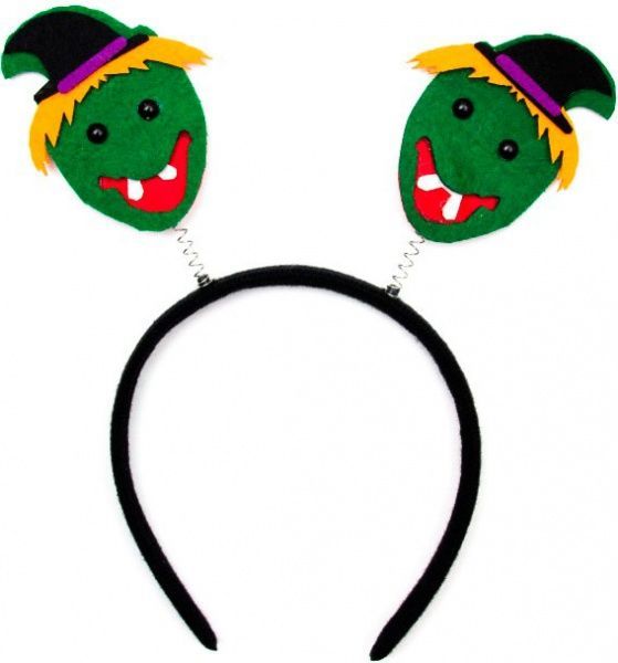 Набір карнавальний Хелловін зелений із помаранчевим 513320 