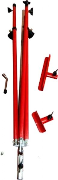 Мольберт-тренога металлическая красная + сумка с ремешком 94161954 D.K.Art&Craft 92х92х203 см