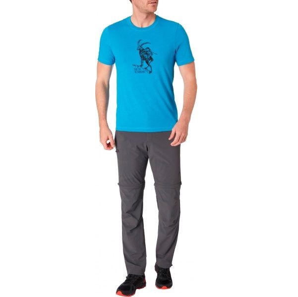 Футболка McKinley Jama ux 411712-902911 S синій меланж