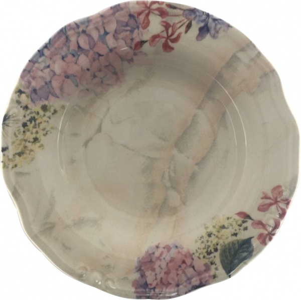 Тарілка для супу Tiffany Pink 24 см Porser Porselen