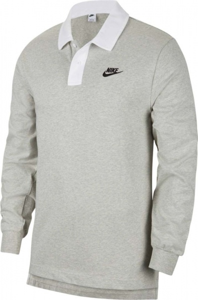 Поло Nike M NSW TREND RUGBY TOP DD6179-050 р.L сірий