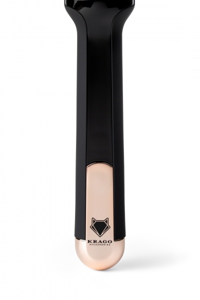 Гребінець KRAGO Rose Gold овальний щетина br-rg-004