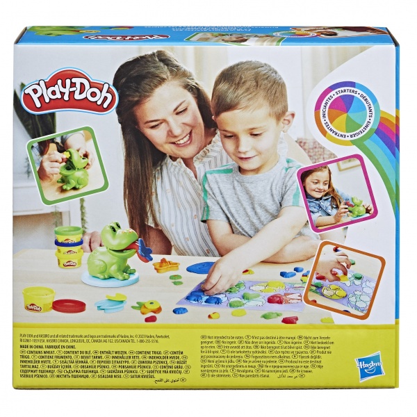 Набір для творчості Play-Doh з пластиліном Жабка та кольори F6926
