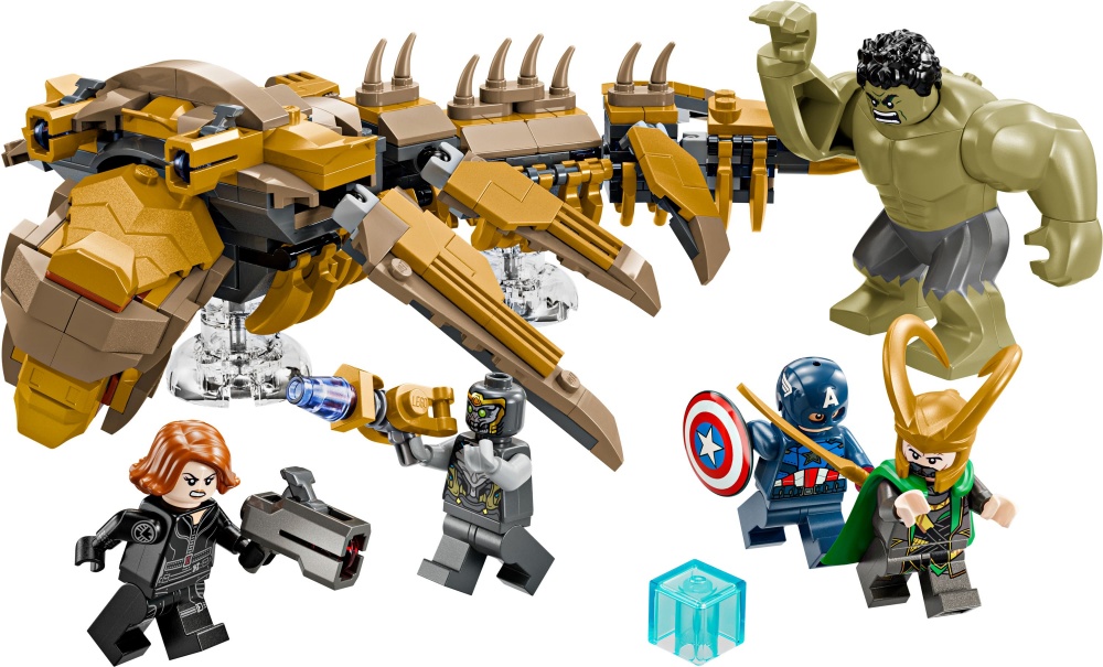 Конструктор LEGO Super Heroes Marvel Мстители против Левиафана 76290