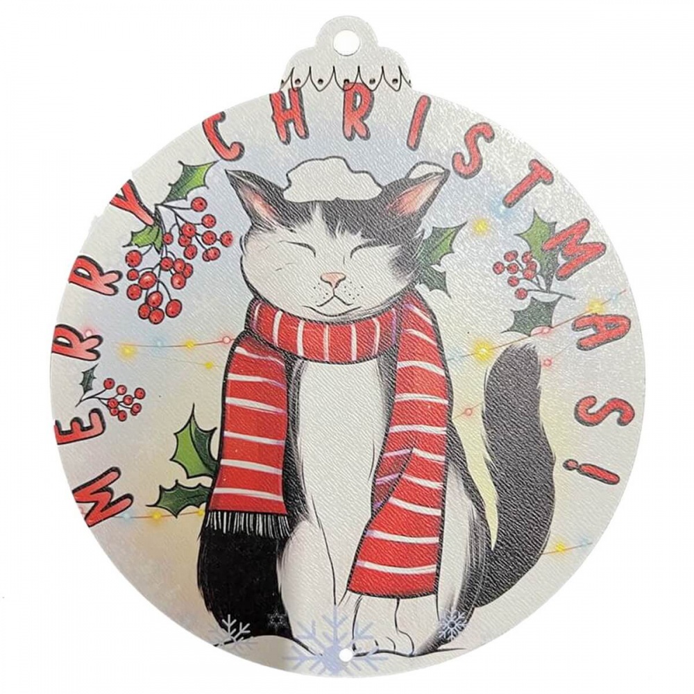 Подвеска MIS LT Фигурка деревянная односторонняя 10 см в ассортименте