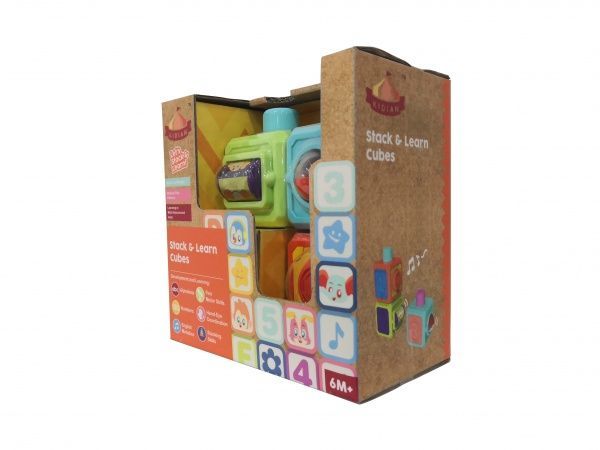 Игрушка интерактивная Kidian Кубики музыкальные KD3202