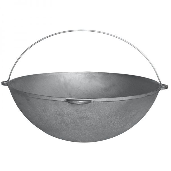 Казан Biol 15 л татарський чавунний з дужкою та кришкою 0915