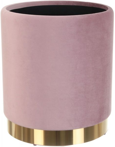 Скриня-пуф Francois 36х36х44 см пудровий 