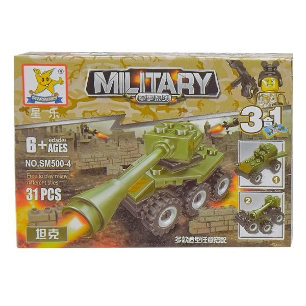 Конструктор Армія 4 шт. в асортименті SM500B