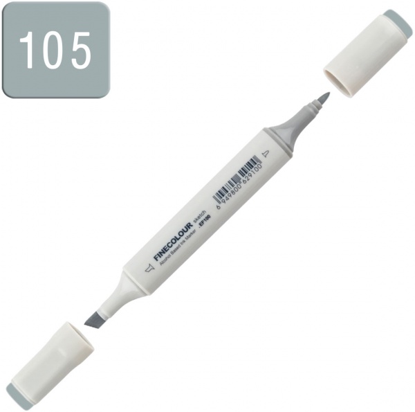 Маркер спиртовой FINECOLOUR Sketch EF100-105 пыльный зеленый 
