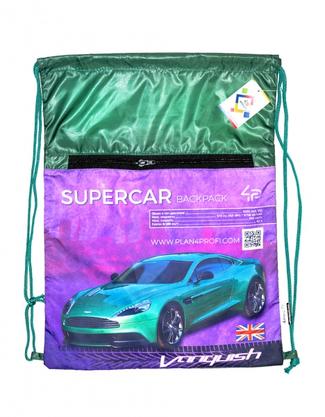 Рюкзак 4PROFI Supercar series green