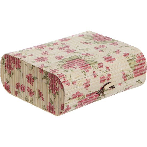 Скринька бамбукова Квіти AS-41M
