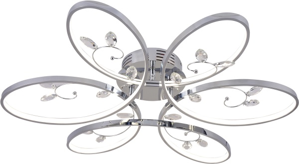 Люстра світлодіодна Victoria Lighting 78 Вт хром Fiore/PL6 small 