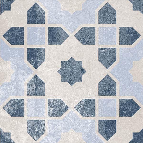 Плитка Golden Tile Ethno Мікс №15 Н8Б150/Н81450 186x186 мм