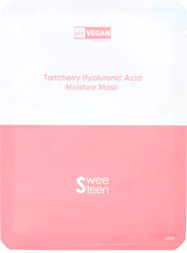 Маска тканевая для лица Sweeteen Tartcherry Hyaluronic Acid Moisture 25 мл 1 шт.