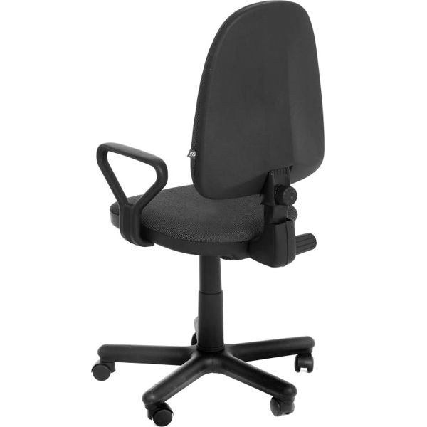 Крісло Nowy Styl Saturn GTP (CH) C-26 сіро-чорний 