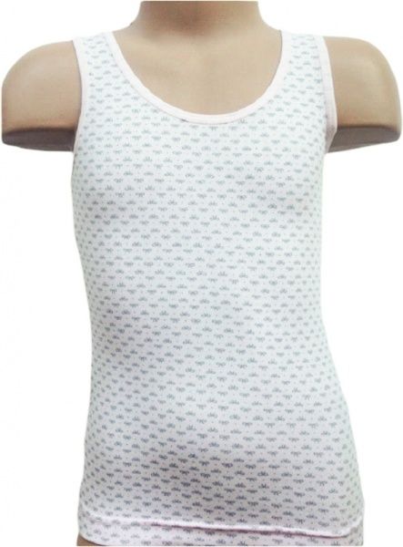 Майка Bibo для девочки 34070 р.128 розовый с серым 