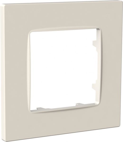 Рамка одноместная Plank Electrotechnic Nordic универсальная слоновая кость PLK1010132