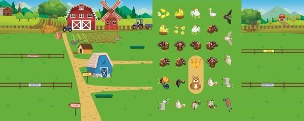 Книга-панорамка «Весела ферма» 9786177282418