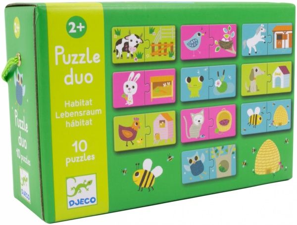 Пазл Djeco Кто где живет? DJ08164