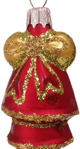 Декорация новогодняя Формовая игрушка в ассортименте 7 см 