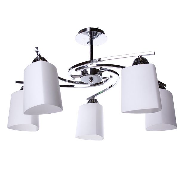 Люстра стельова Victoria Lighting 5xE27 білий Colin/PL5 