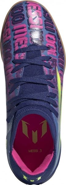 Футзальне взуття Adidas X SPEEDFLOW MESSI.3 IN J FY6901 р.US 3 різнокольоровий