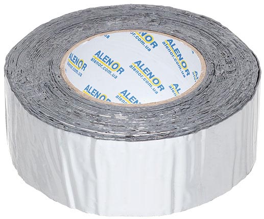 Лента герметизирующая Alenor BF бутиловая 50 мм x 10 м алюминиевая