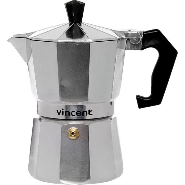 Кофеварка гейзерная на 3 чашки VC-1365-300 Vincent