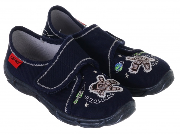 Тапочки для мальчиков Beck Robert Astronauta р.28 темно-синий 211750628BS8 